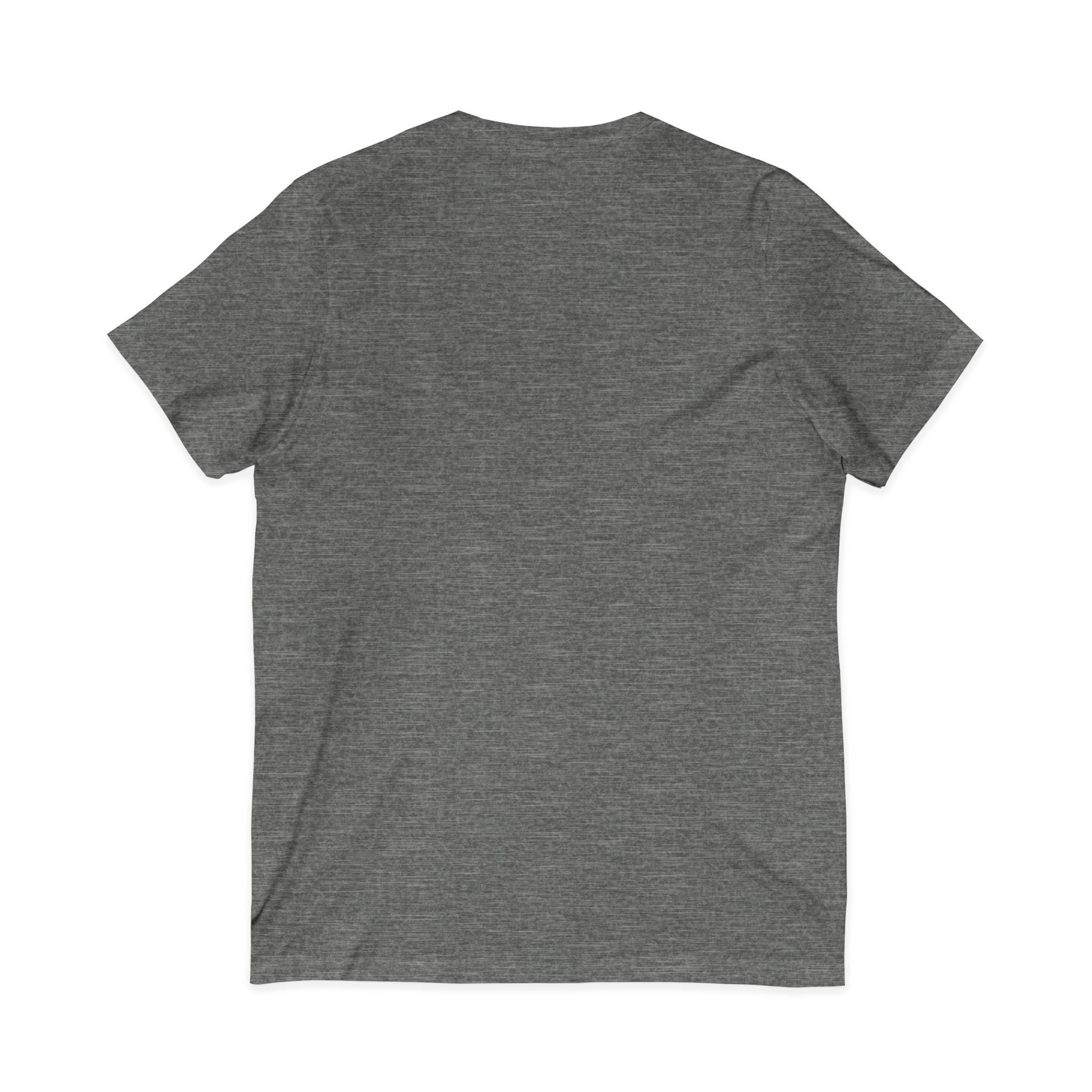 Personalized Dad T-Shirt — "Emma's Dad" Heart V-Neck | Father's Day Gift