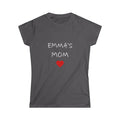Personalized Mom T-Shirt — "Emma's Mom" Heart Tee | Mother's Day Gift