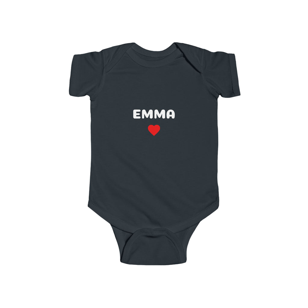 Personalized Baby Bodysuit — "Emma's Mom" Newborn Gift | Baby Shower Gift