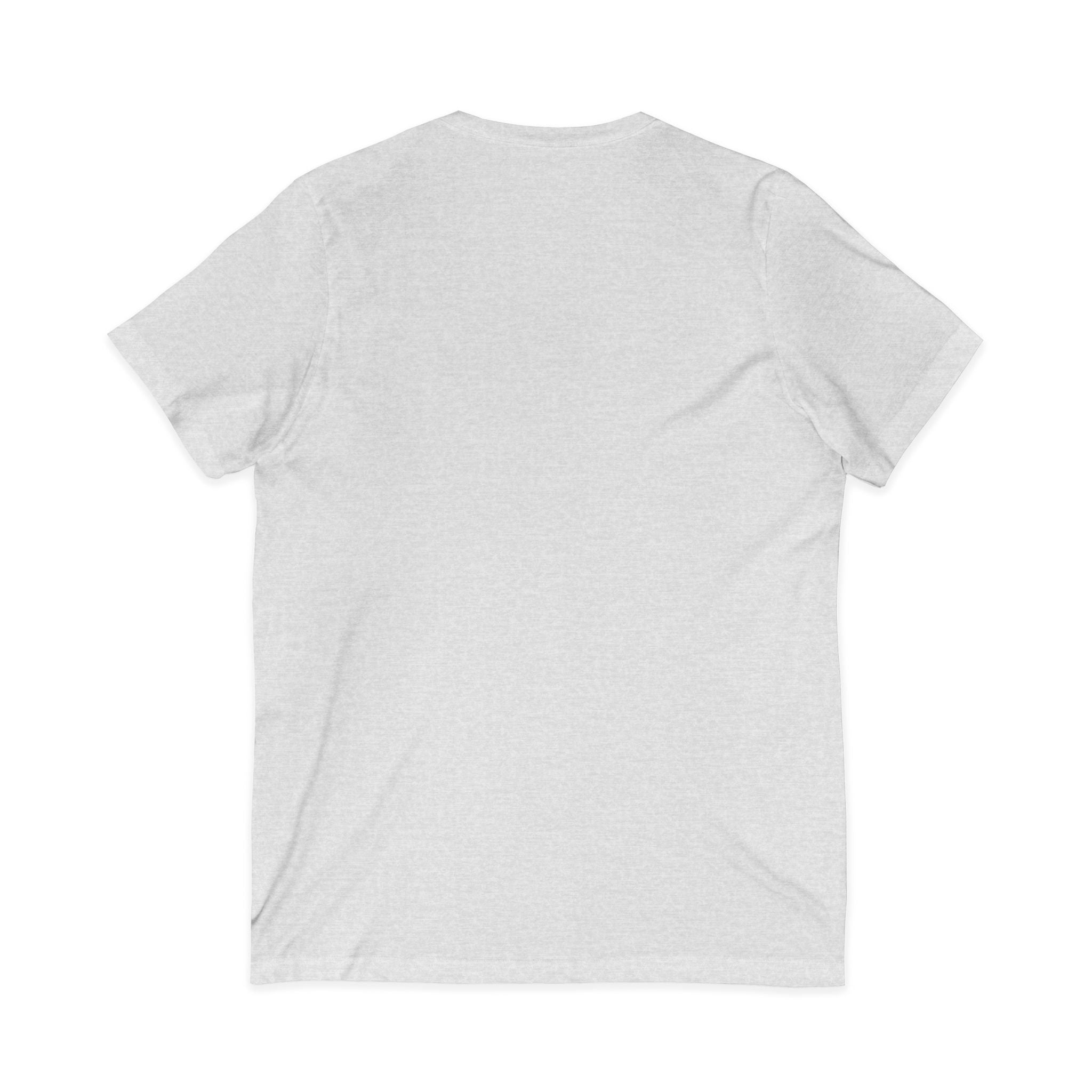 Personalized Dad T-Shirt — "Emma's Dad" Heart V-Neck | Father's Day Gift