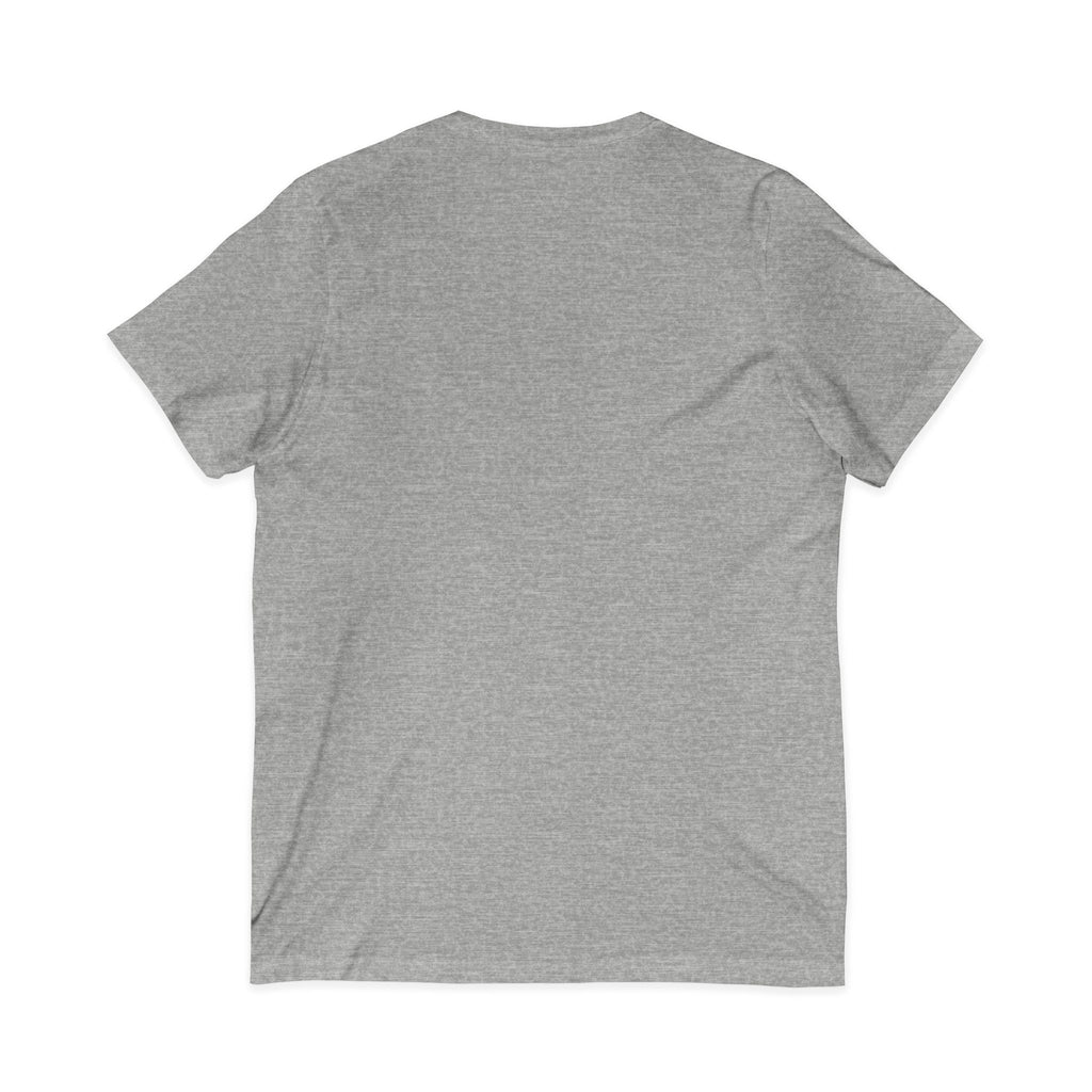 Personalized Dad T-Shirt — "Emma's Dad" Heart V-Neck | Father's Day Gift