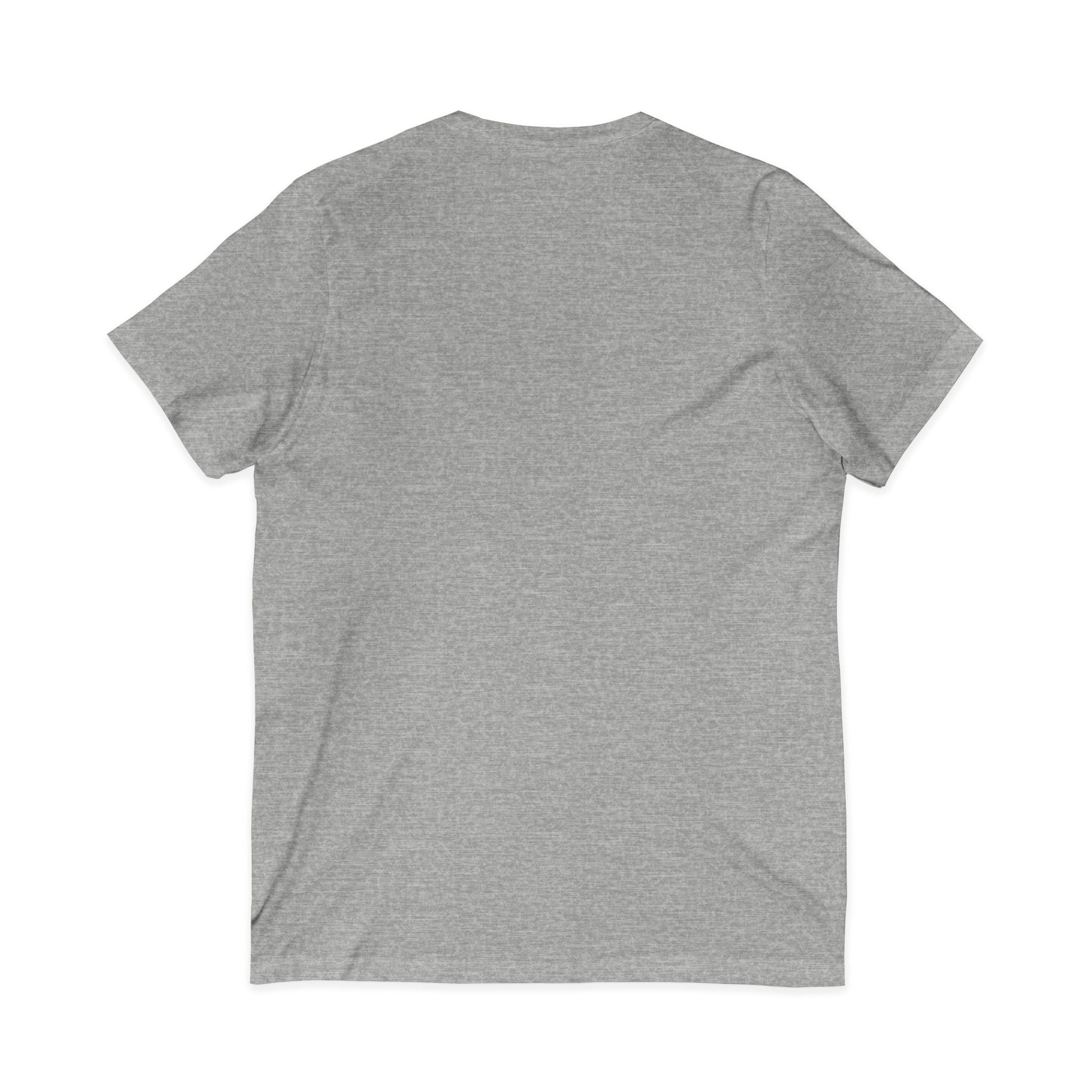 Personalized Dad T-Shirt — "Emma's Dad" Heart V-Neck | Father's Day Gift
