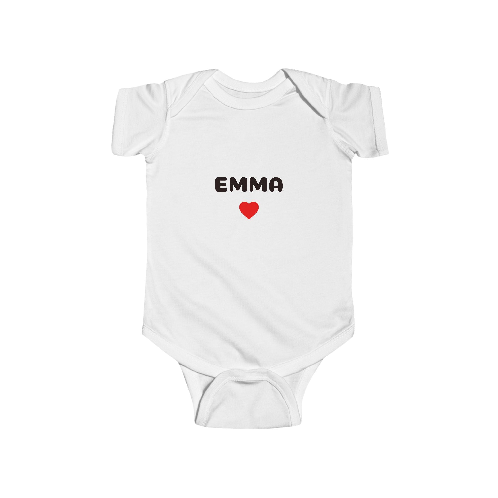 Personalized Baby Bodysuit — "Emma's Mom" Newborn Gift | Baby Shower Gift