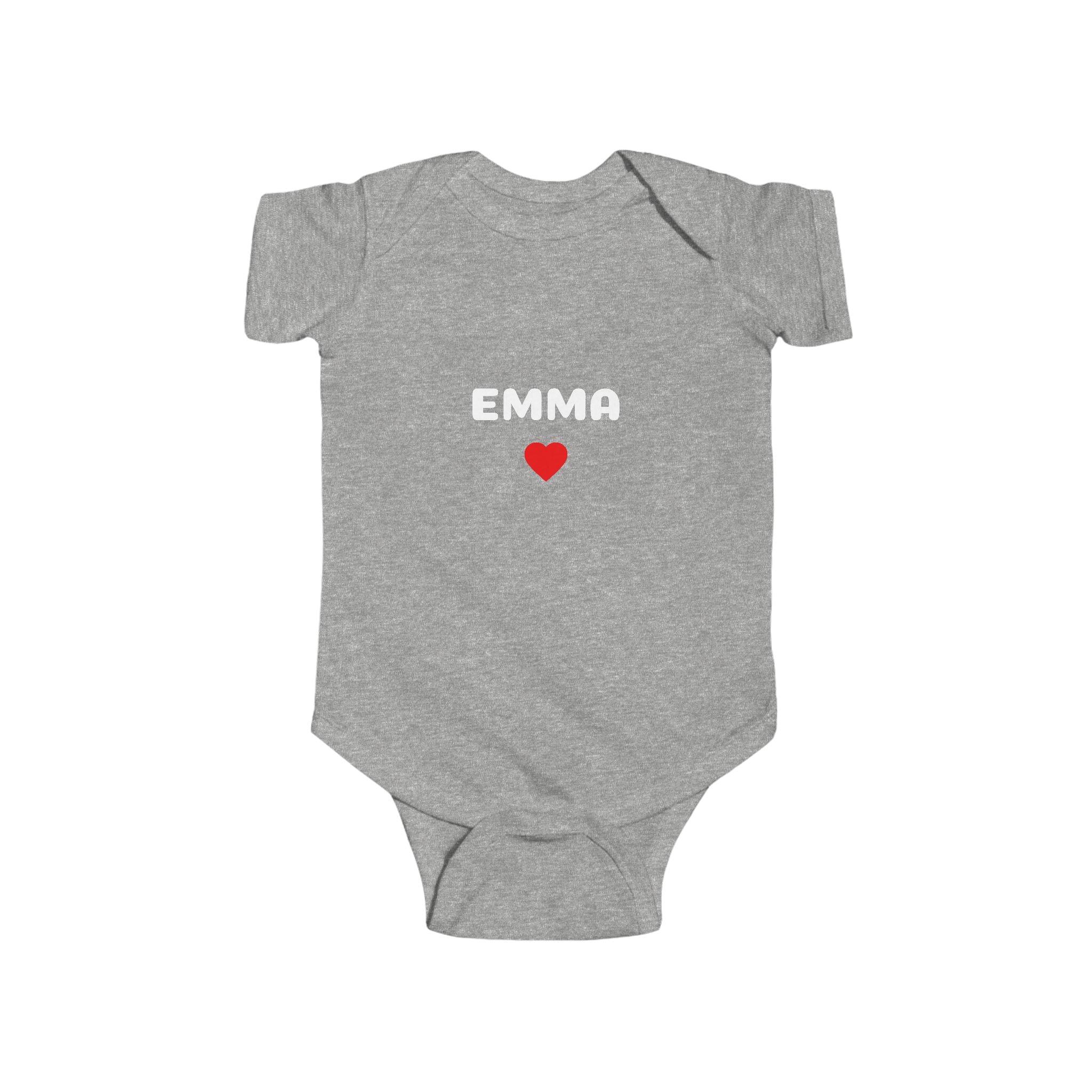 Personalized Baby Bodysuit — "Emma's Mom" Newborn Gift | Baby Shower Gift